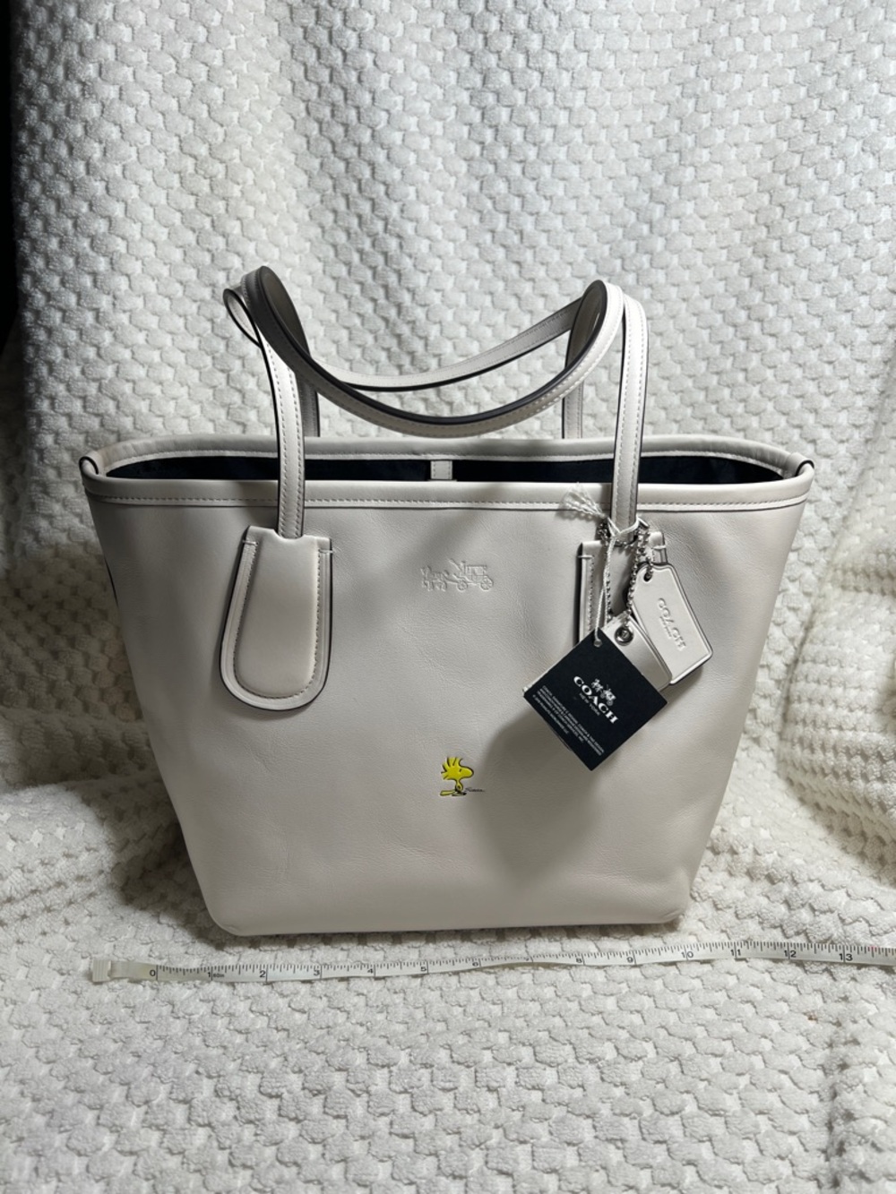Coach X Peanuts Woodstock Taxi Tote 24